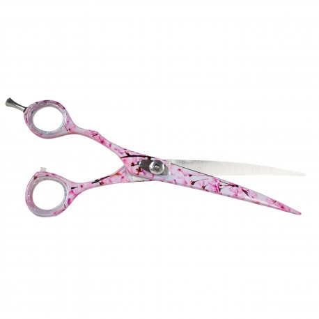 IDEALCUT FLOWER LEFT HANDED CURVED SCISSORS 20CM