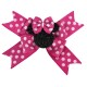 SHOW TECH MICKEY&MINNIE BOWS 4PCS - 9CM WITH ELASTIC