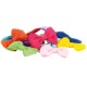 SHOW TECH MULTICOLOR BOW 50PCS - 3,5CM WITH ELASTIC