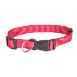 Doogy classic nylon collar - red