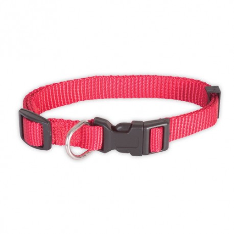Doogy classic nylon collar - red
