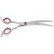 CURVED SCISSORS 17.5 CM - LEFT HANDED